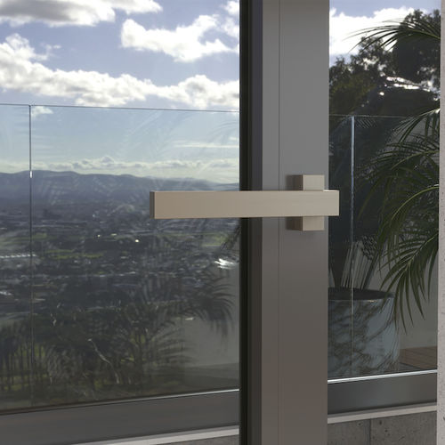 Stoßgriff für Schiebefenster - HA series - Panidis SA - Edelstahl / Aluminium / modern