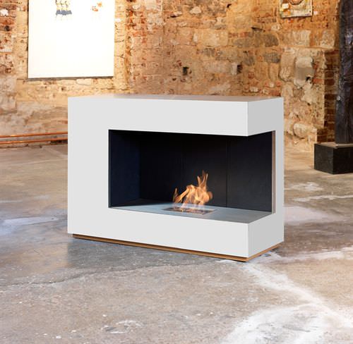 Bioethanol-Kamin - LOFT C-01 - muenkel design - Einbau / Ecken / offene Feuerstelle