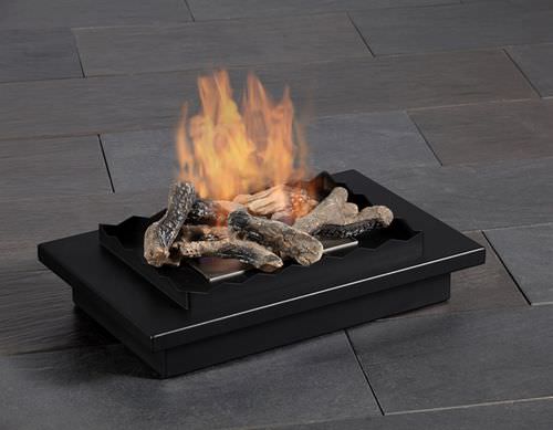 Rechteckige Bioethanol-Brennkammer - RACK FIRE - muenkel design