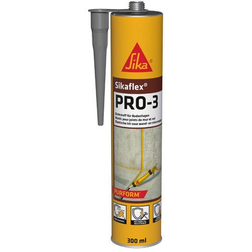Elastische Dichtungsmasse - Sikaflex® PRO-3 Purform® - Sika France SAS - auf Polyurethan-Basis / zur Abdichtung / für Beton