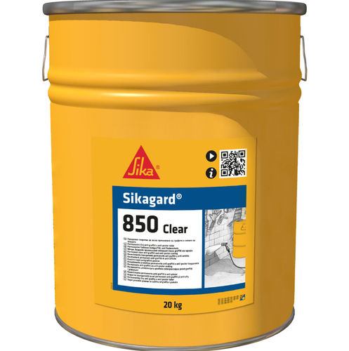Flüssige Schutzbearbeitung - Sikagard®-850 Clear - Sika France SAS - atmungsaktiv / für den Außenbereich / transparent