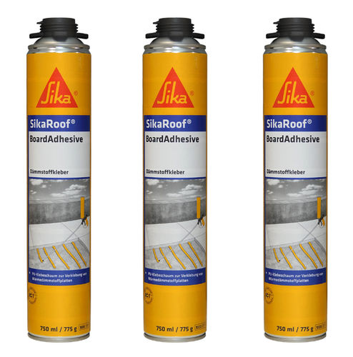 Kleber auf Polyurethan-Basis - SikaRoof® - Sika France SAS - für Holz / für Beton / für Isolierplatten