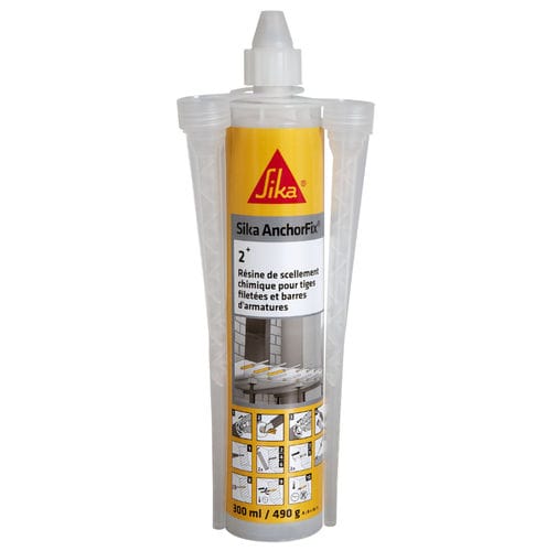 Kleber auf Harzbasis - Sika AnchorFix®-2+ - Sika France SAS - Epoxid / für Metall / für Beton