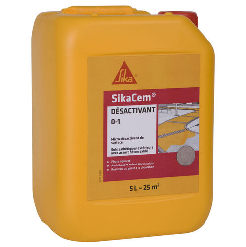 Deaktivierendes Zusatzmittel - SikaCem® - Sika France SAS - für Fußboden / für Pool / Straßen