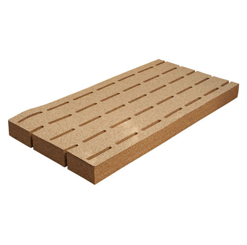 Elastische Trittschalldämmung / Folie - Acouflex® PC 3 - Sika France SAS - Kork / für Parkett