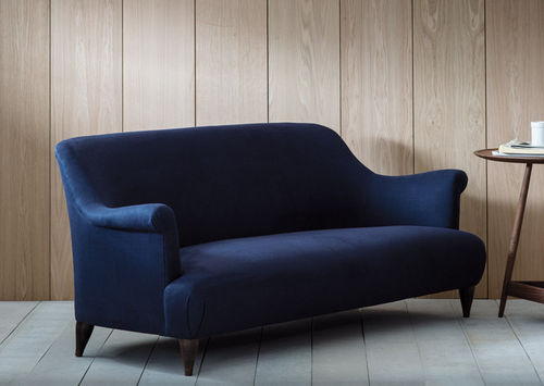 Klassisches Sofa - GODDARD - PINCH - Stoff / blau / 3 Plätze