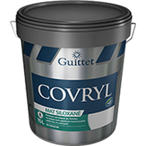 Dekorfarbe - COVRYL MAT SILOXANÉ - GUITTET - Endbearbeitung / für den Innenraum / für Wand