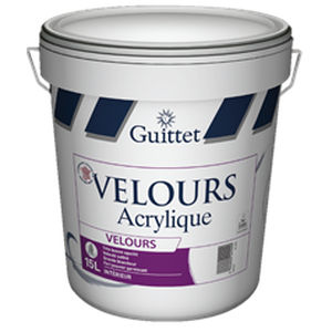 Dekorfarbe - VELOURS - GUITTET - Innenbereich / für Wand / Kunstharz