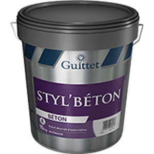 Dekorputz - STYL’BÉTON - GUITTET - für den Innenraum / für Wand / auf Acrylharzbasis