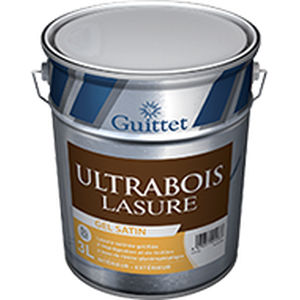Schutz-Holzlasur - ULTRABOIS GEL SATIN - GUITTET - zur Endbearbeitung / Dichtung / VOC-emissionsarm
