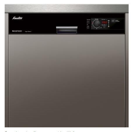 Geschirrspüler mit Frontöffnung - SVH1301BF  - Sauter - für Privatgebrauch / Einbau / umweltfreundlich