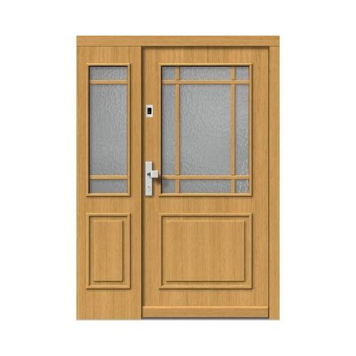 Eingangstür - CLASSIC : M503+ST - M SORA - Holz / einflügelig / halbverglast