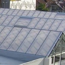 Oberlicht für Dach - TRIANGULAR LIGHT BANDS - Akripol d.o.o. - mit Aufsatzkranz / Glas / Metall