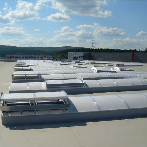 Oberlicht für Dachterrasse - ARCH LIGHT BANDS - Akripol d.o.o. - für Schrägdach / für Kaltdach / für Stadion