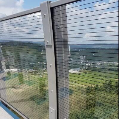 Vorgefertigte Lärmschutzwand - SOUNDSTOP PREMIUM - Akripol d.o.o. - Polyamid / für Umzäunungen / Stahlstrukturen