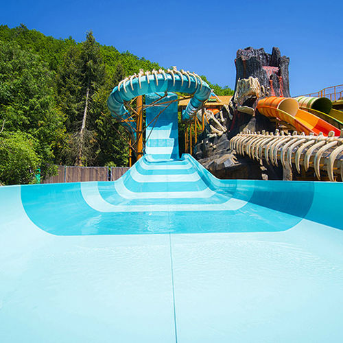 Drehende Wasserrutsche - TIDAL WAVE - Van Egdom - für Aquapark / Mehrfach / Hochgeschwindigkeit