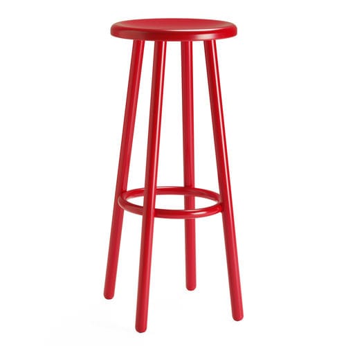 Moderner Barhocker - MONTMARTRE - mitab - Gestell aus Stahl