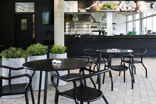 Moderner Tisch - MONTMARTRE - mitab - Metall / Buche / Birke