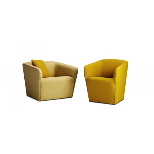 Moderner Clubsessel - TONIC - mitab - Stoff