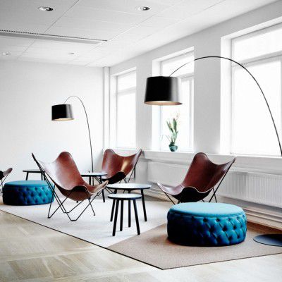 Moderner Couchtisch - MONTMARTRE - mitab - Metall / Eiche / Buche