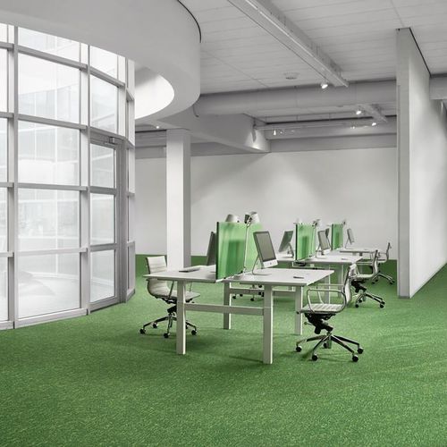 Teppichfliese - GRAIN - DESSO OFFICE - Tuft / Schlingen / Synthetik