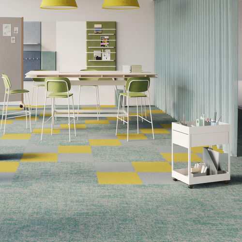 Teppichfliese - ESSENCE ROOTS - DESSO OFFICE - Tuft / Synthetik / Contract