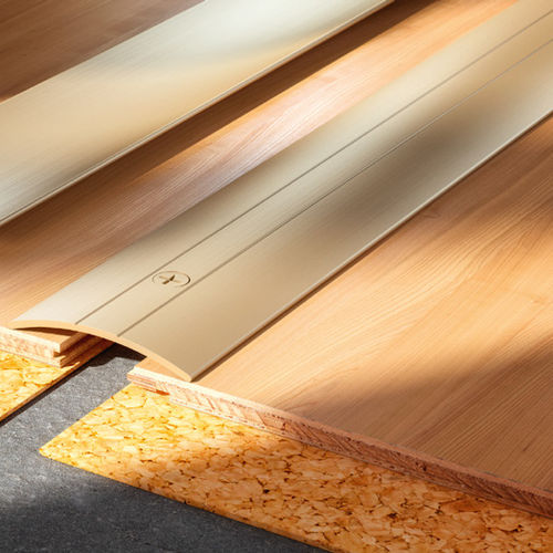 Übergangsprofil / anodisiertes Aluminium - S06 - SALAG - für Fliesen / für Teppichböden