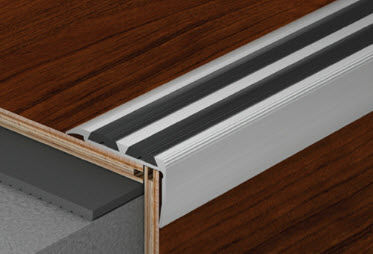 Aluminium-Abschlussprofil - Sx1 Series - SALAG - für Fliesen / für Treppenstufen / Stufenkante
