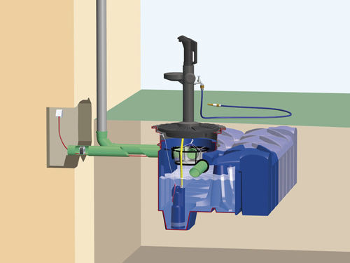 Regenwassernutzungsanlage für Garten - F-LINE HYBRID - Premier Tech
