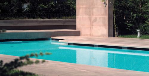 Maßgefertigtes Schwimmbecken - SUBMERGED  - EDILFARE PISCINE - für Außenbereich / erdverlegt / Beton