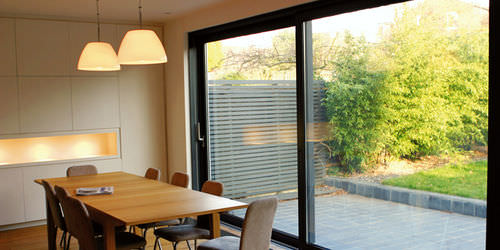 Glasschiebetür - BALI 60 - SunParadise - Aluminium / mit Doppelverglasung / mit Wärmedämmung