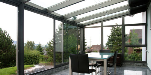 Aluminium-Veranda - HAWAII 80 - SunParadise - Glas