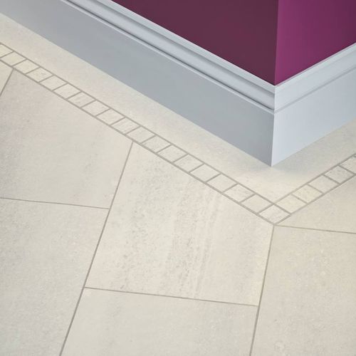 Vinyl-Bodenbelag - RUBENS : HONED OYSTER SLATE - Designflooring - für den Innenraum / für Wohnhaus / aus Fliesen