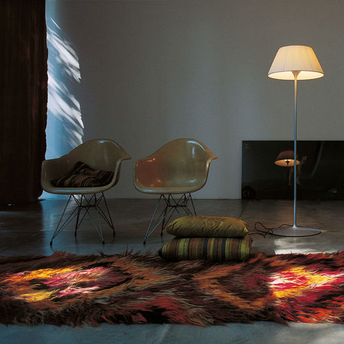 Bodenlampe - Romeo  - FLOS - Aluminium / Stahl / Borosilikatglas