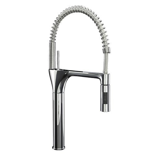 Aufsatz-Einhebelmischer - APF7027CR - Apell S.p.A. - aus verchromtem Metall / für Küche / 1-Loch