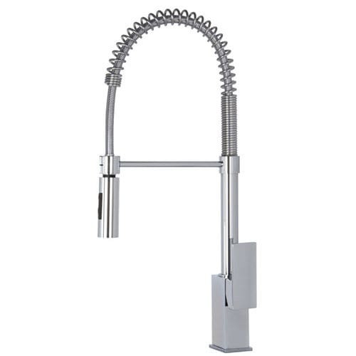 Aufsatz-Einhebelmischer - APF3507CR - Apell S.p.A. - aus verchromtem Metall / für Küche / 1-Loch