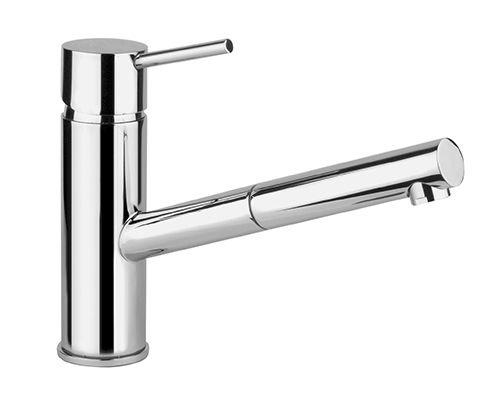 Aufsatz-Einhebelmischer - APG8935CR - Apell S.p.A. - aus verchromtem Metall / für Küche / 1-Loch