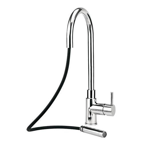 Aufsatz-Einhebelmischer - AP1202SS - Apell S.p.A. - Edelstahl / für Küche / 1-Loch