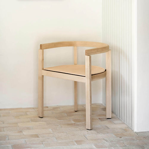 Industriedesign-Esszimmerstuhl - AFTER - Fritz Hansen - für den Innenraum / Massivholz / Esche