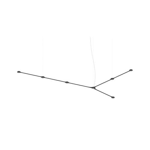 Hängelampe - CARB07.02 - Tokio furniture & lighting - Carbon / modern / mit Kabel