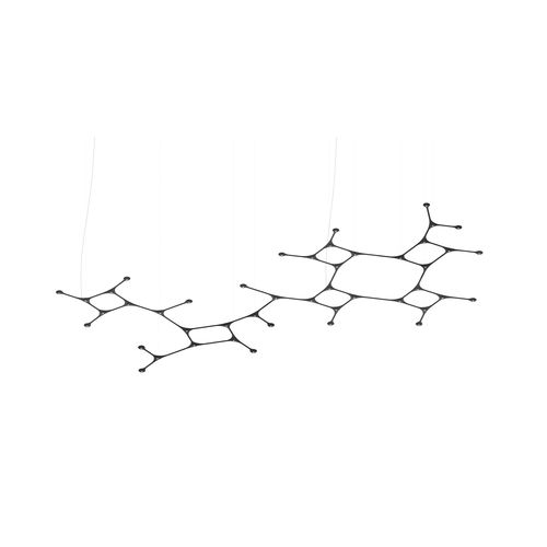 Hängelampe - CARB46.02 - Tokio furniture & lighting - Carbon / modern / mit Kabel