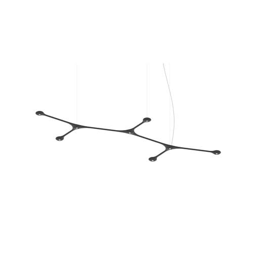 Hängelampe - CARB08.01 - Tokio furniture & lighting - Kohlefaser / modern / mit Kabel