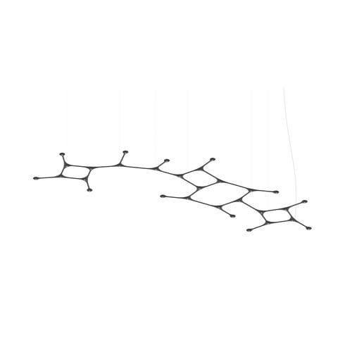 Hängelampe - CARB30.02 - Tokio furniture & lighting - Kohlefaser / modern / mit Kabel