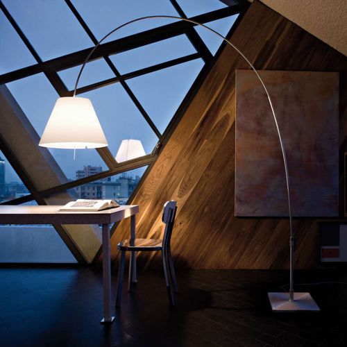 Stehleuchte - Lady Costanza - LUCEPLAN - Aluminium / Polycarbonat / modern