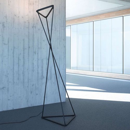 Stehleuchte - Tango - LUCEPLAN - Aluminium / modern / mit Kabel