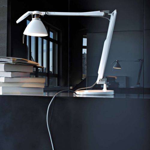 Bürolampe - Fortebraccio - LUCEPLAN - Stahl / Polycarbonat / modern