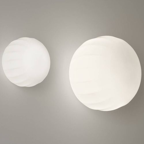 Moderne Wandleuchte - Lita - LUCEPLAN - für den Innenraum / geblasenes Glas / Polymer