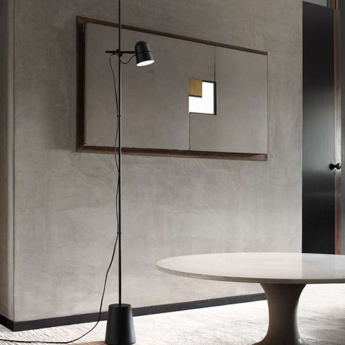 Stehleuchte - Counterbalance - LUCEPLAN - Aluminium / aus lackiertem Stahl / modern