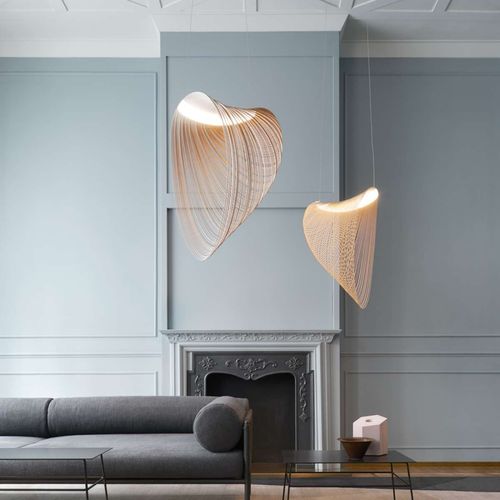 Hängelampe - Illan - LUCEPLAN - Sperrholz / modern / mit Kabel