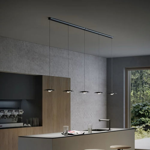 Hängelampe - Koinè cluster - LUCEPLAN - Aluminium / Glas / modern
